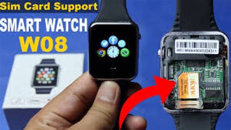 sim card support smart watch|smart watch with sim support.